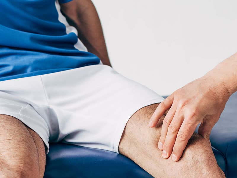 Osteopathie bei Behandlung von Schmerzen nach Sport